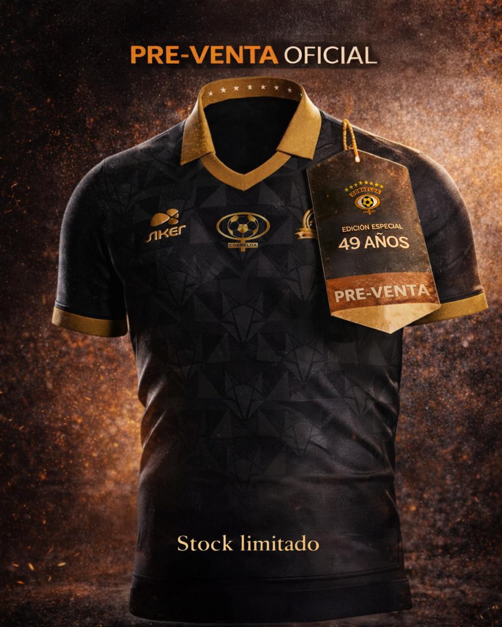 [PREVENTA] CAMISETA CONMEMORATIVA 49 AÑOS Cobreloa SADP