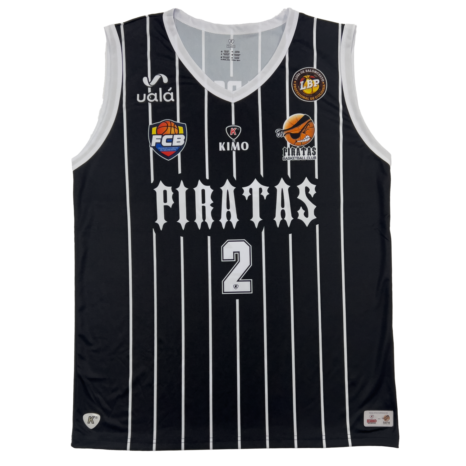 JERSEY NEGRO EQUIPO PROFESIONAL BOGOTÁ PIRATAS S.A.