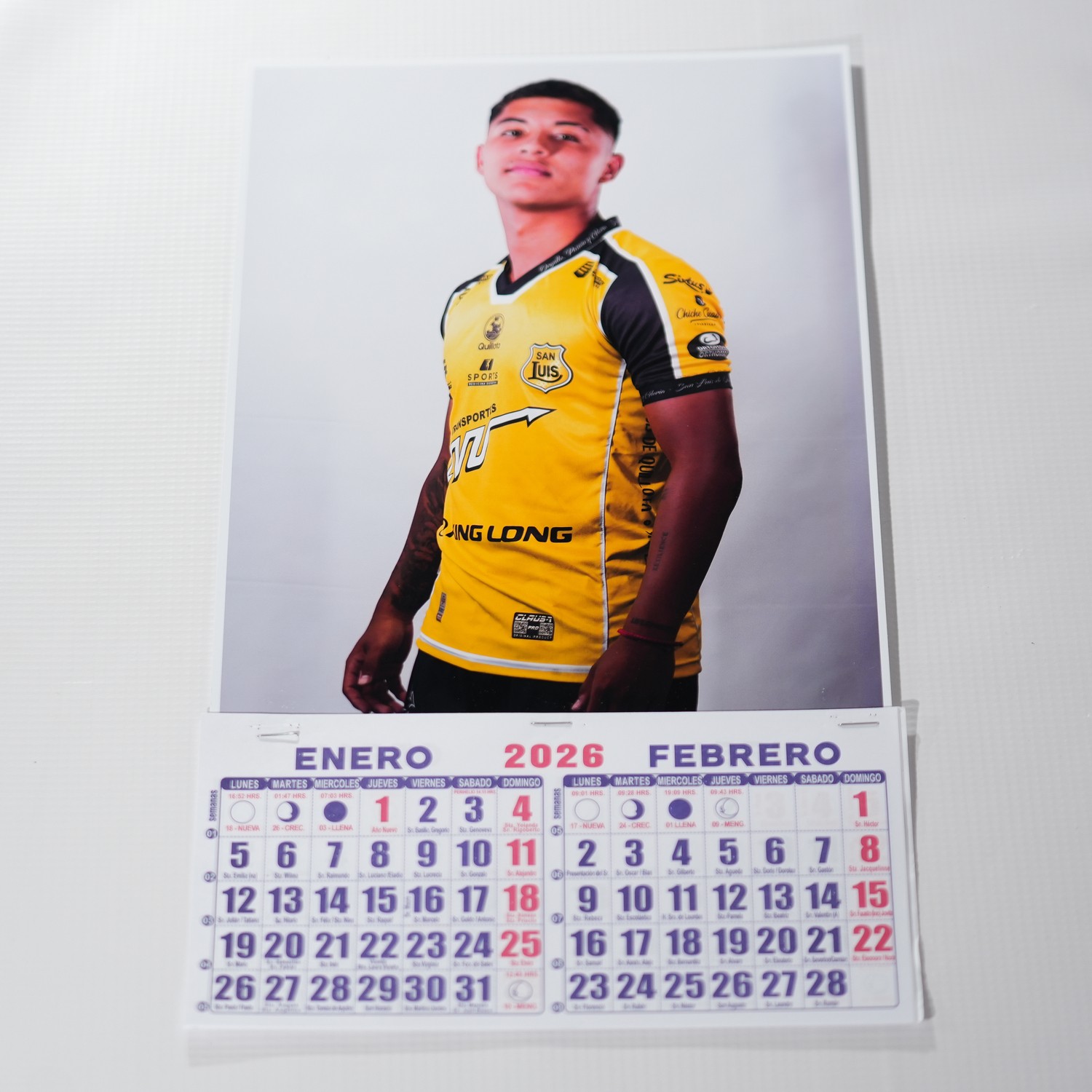 Calendario 2026 San Luis de Quillota S.A.D.P.