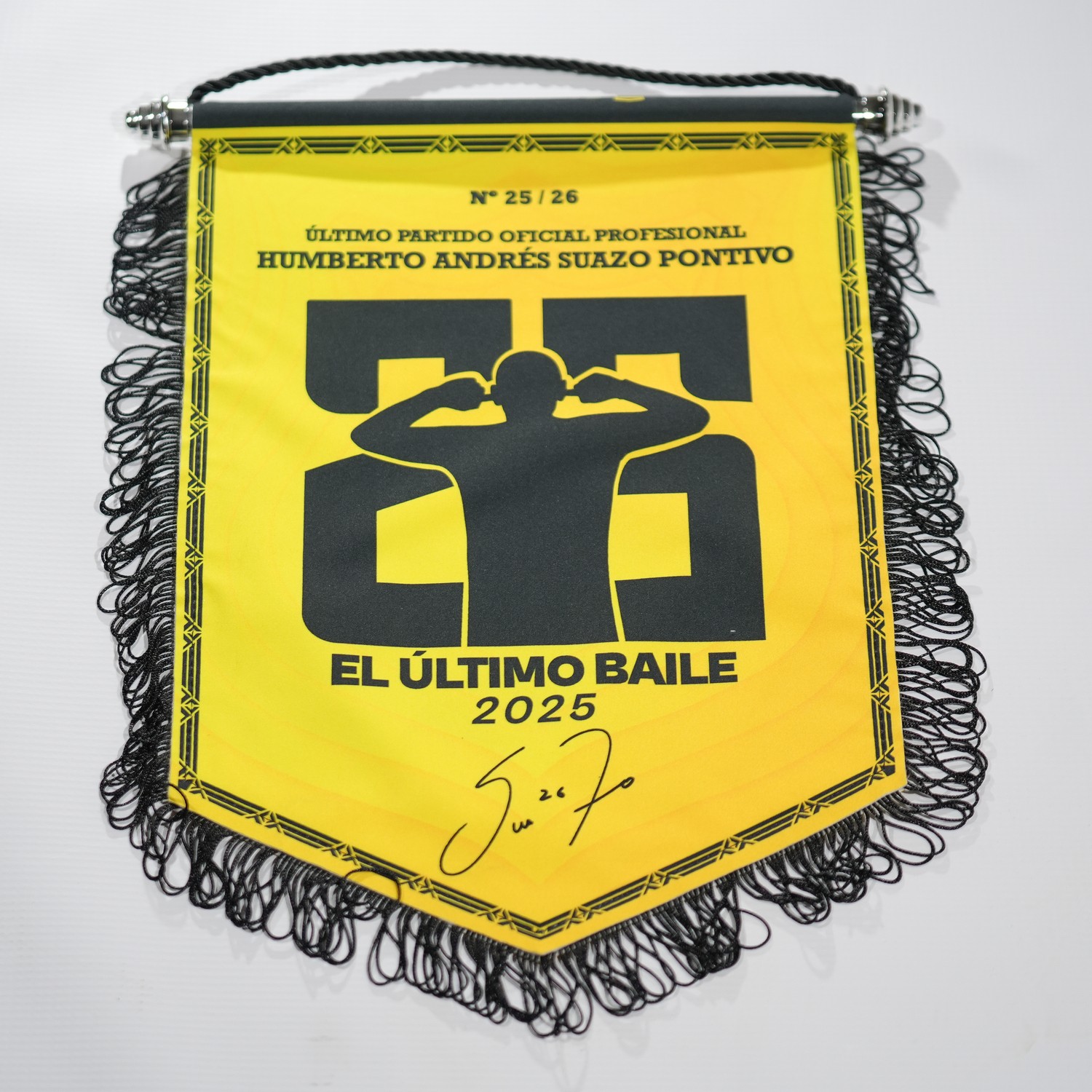 Banderín el último baile Humberto Suazo San Luis de Quillota S.A.D.P.