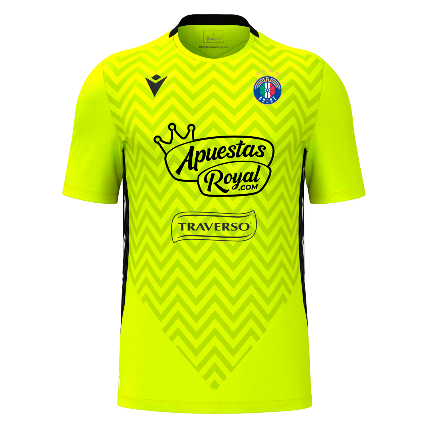 Camiseta Arquero Neón Audax Italiano La Florida SADP
