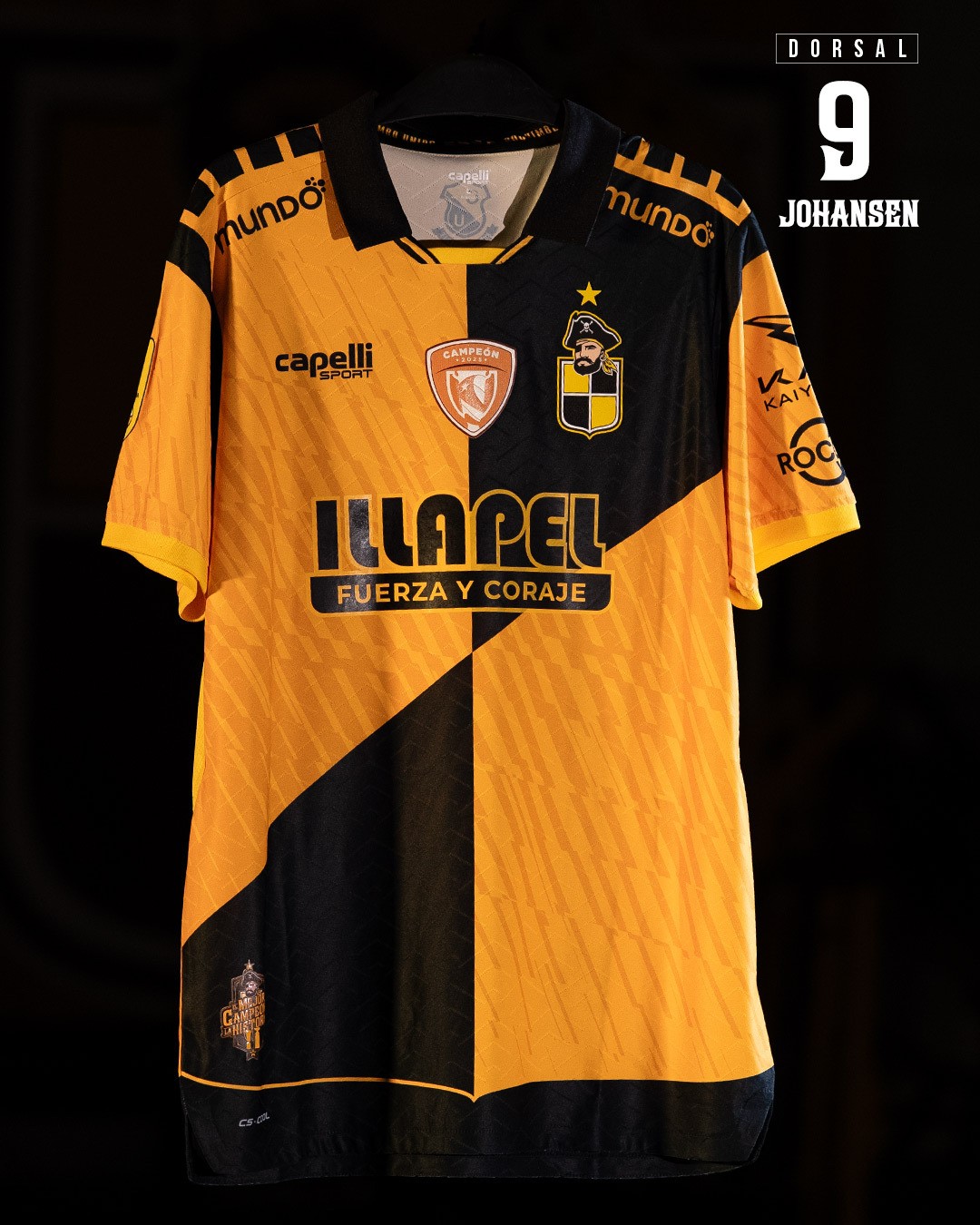 CAMISETA COQUIMBO UNIDO / ILLAPEL / JOHANSEN 9 Coquimbo Unido SADP