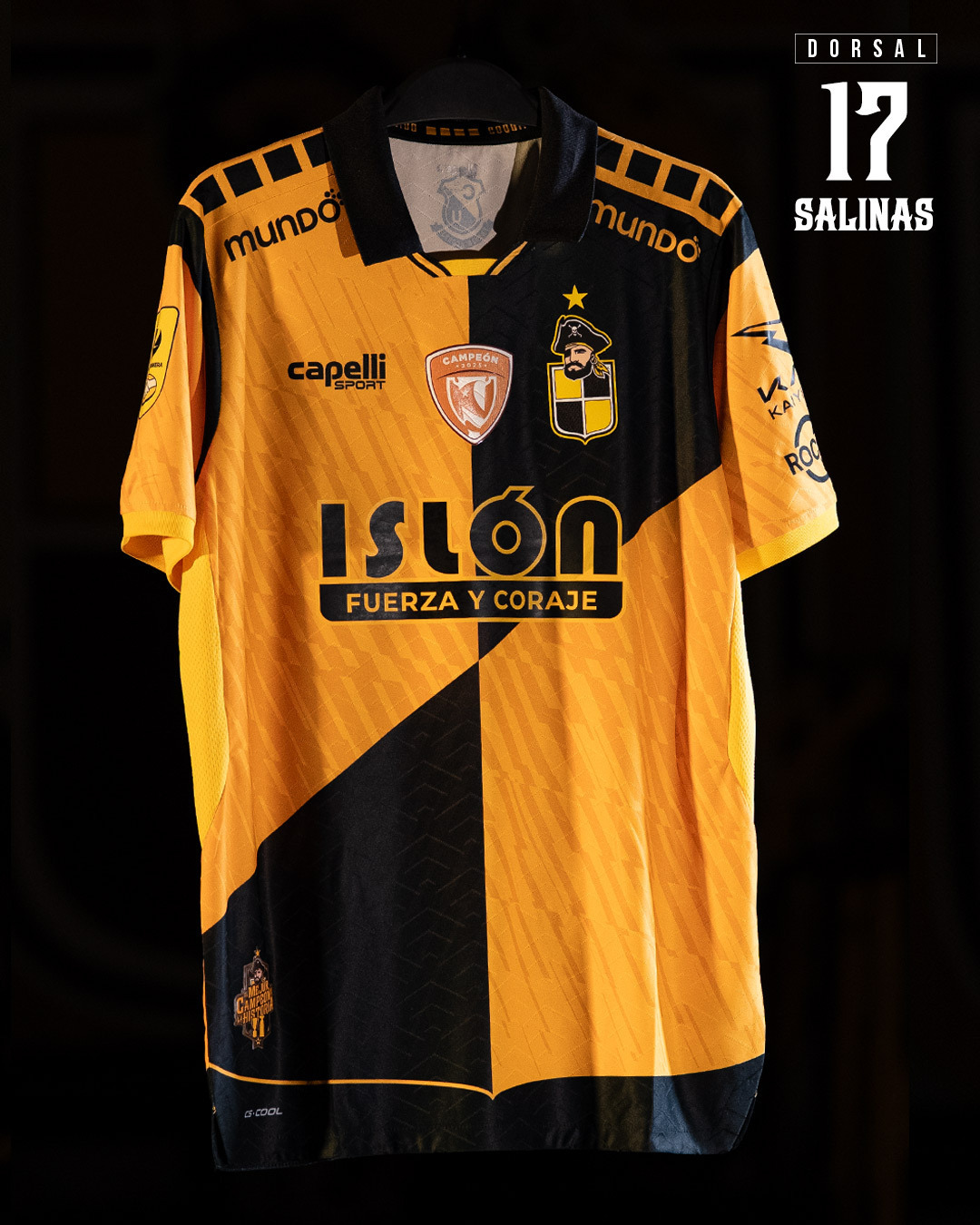 CAMISETA COQUIMBO UNIDO / ISLÓN / SALINAS 17 Coquimbo Unido SADP