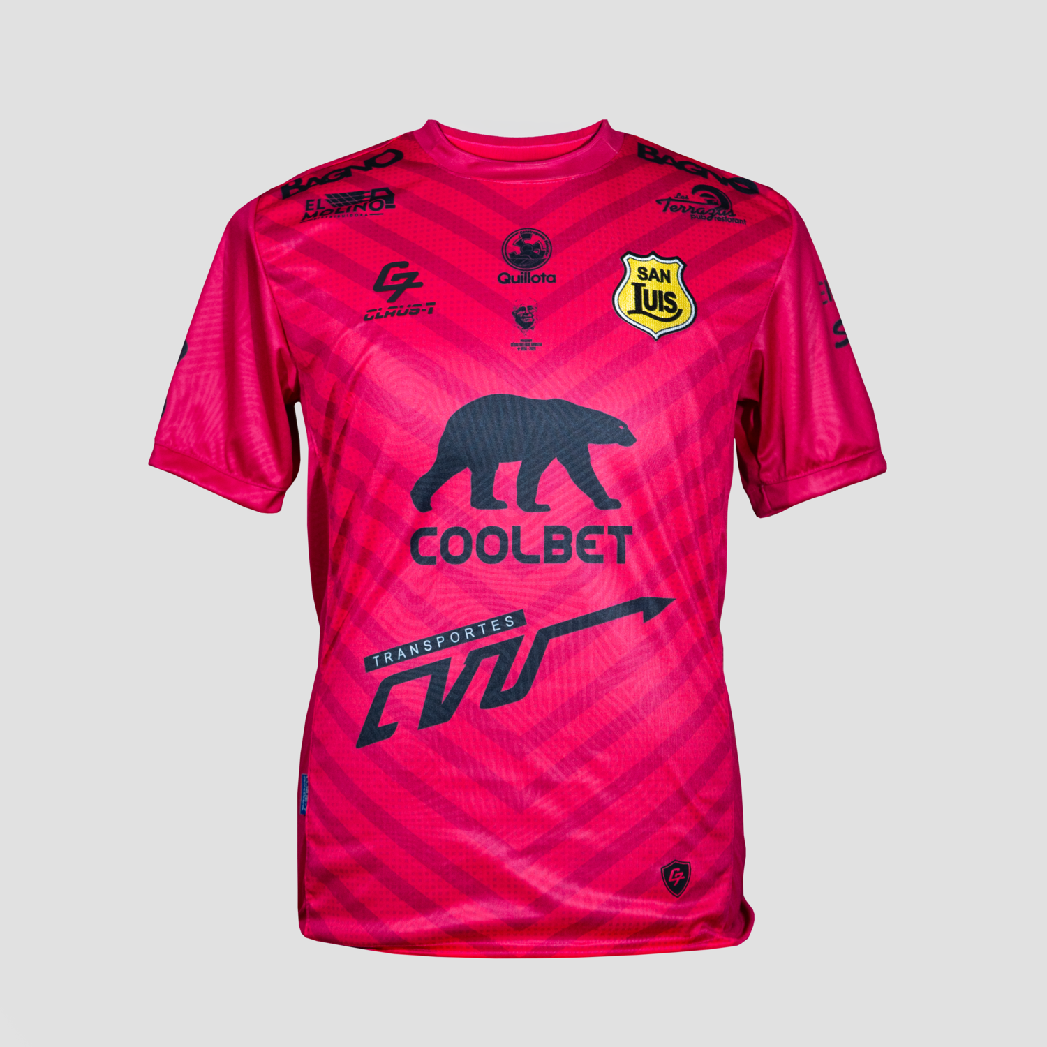 CAMISETA ARQUERO ADULTO ROSA San Luis de Quillota S.A.D.P.