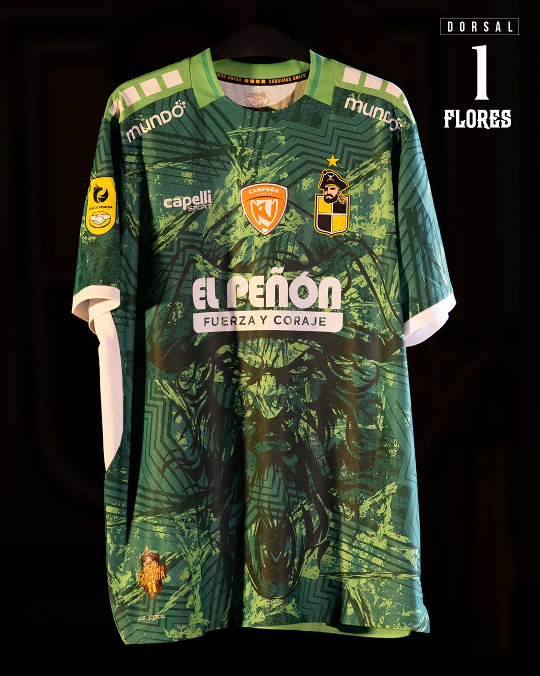 CAMISETA COQUIMBO UNIDO / EL PEÑÓN / FLORES 1 Coquimbo Unido SADP