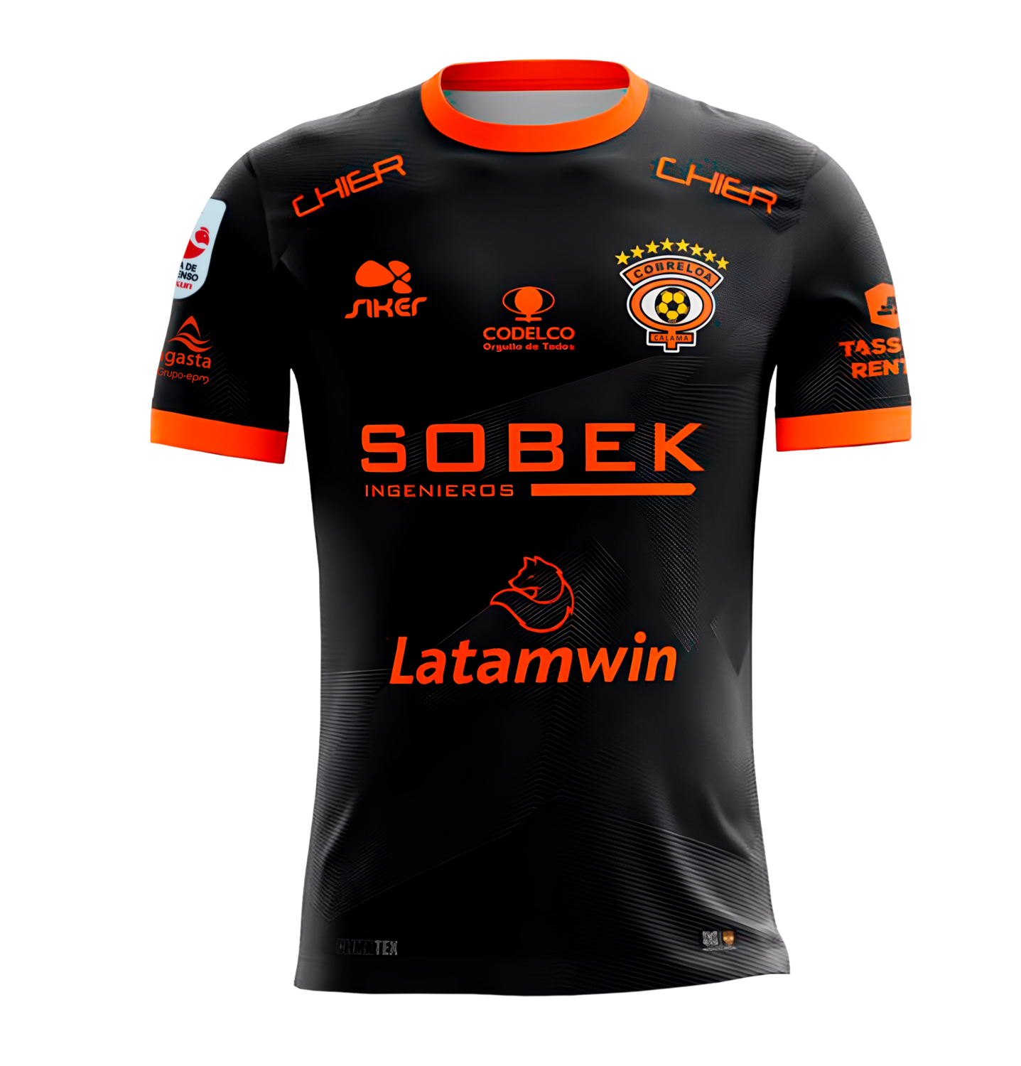 CAMISETA NEGRA SIKER 2025 Cobreloa SADP