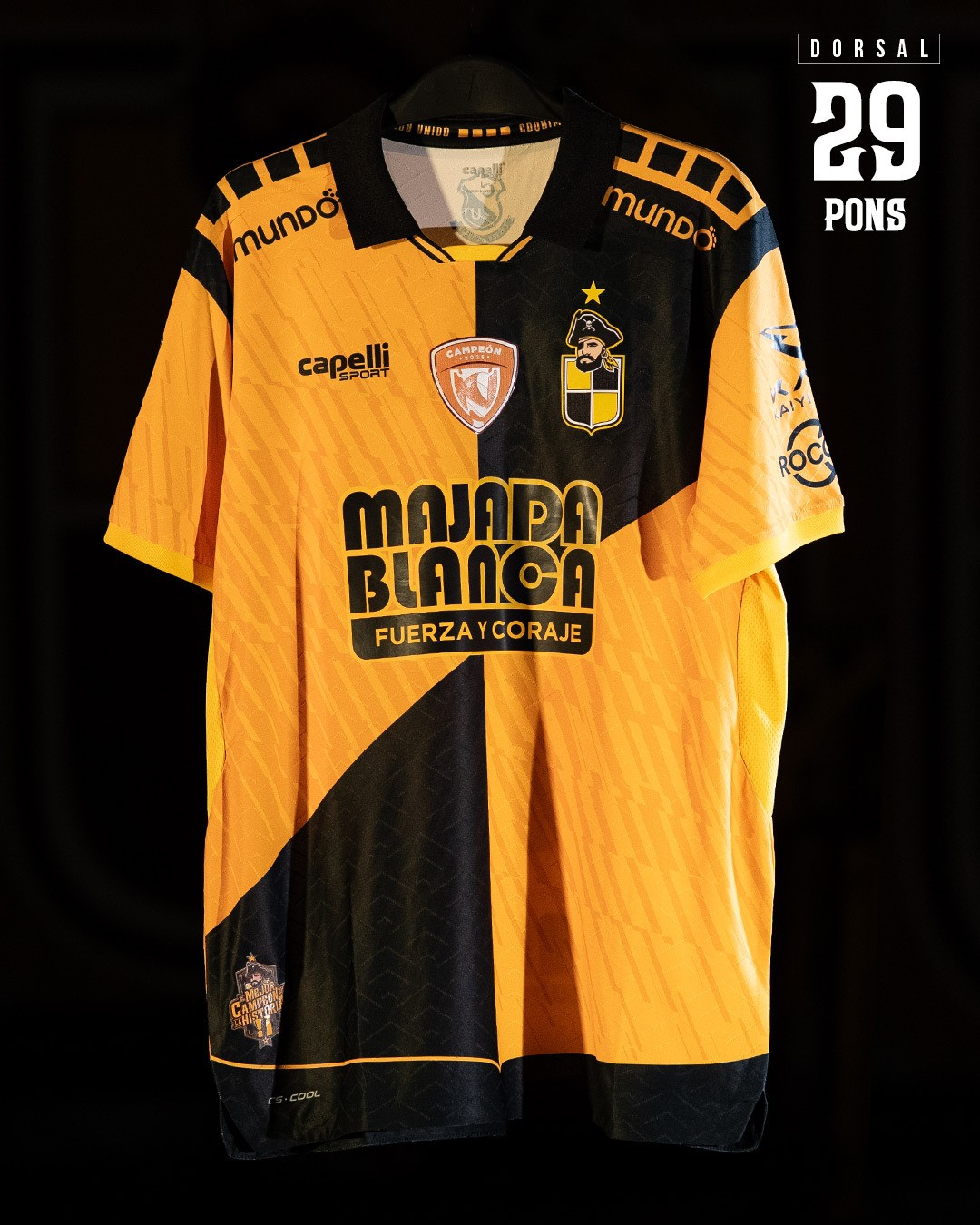 CAMISETA COQUIMBO UNIDO / MAJADA BLANCA / PONS 29 Coquimbo Unido SADP