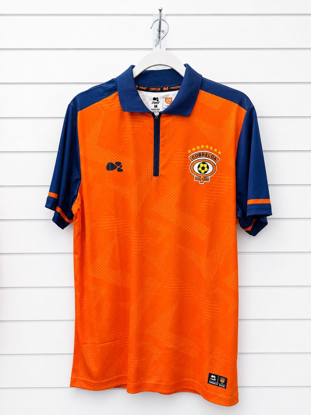 CAMISETA DE SALIDA NARANJO CON AZUL 2026 Cobreloa SADP