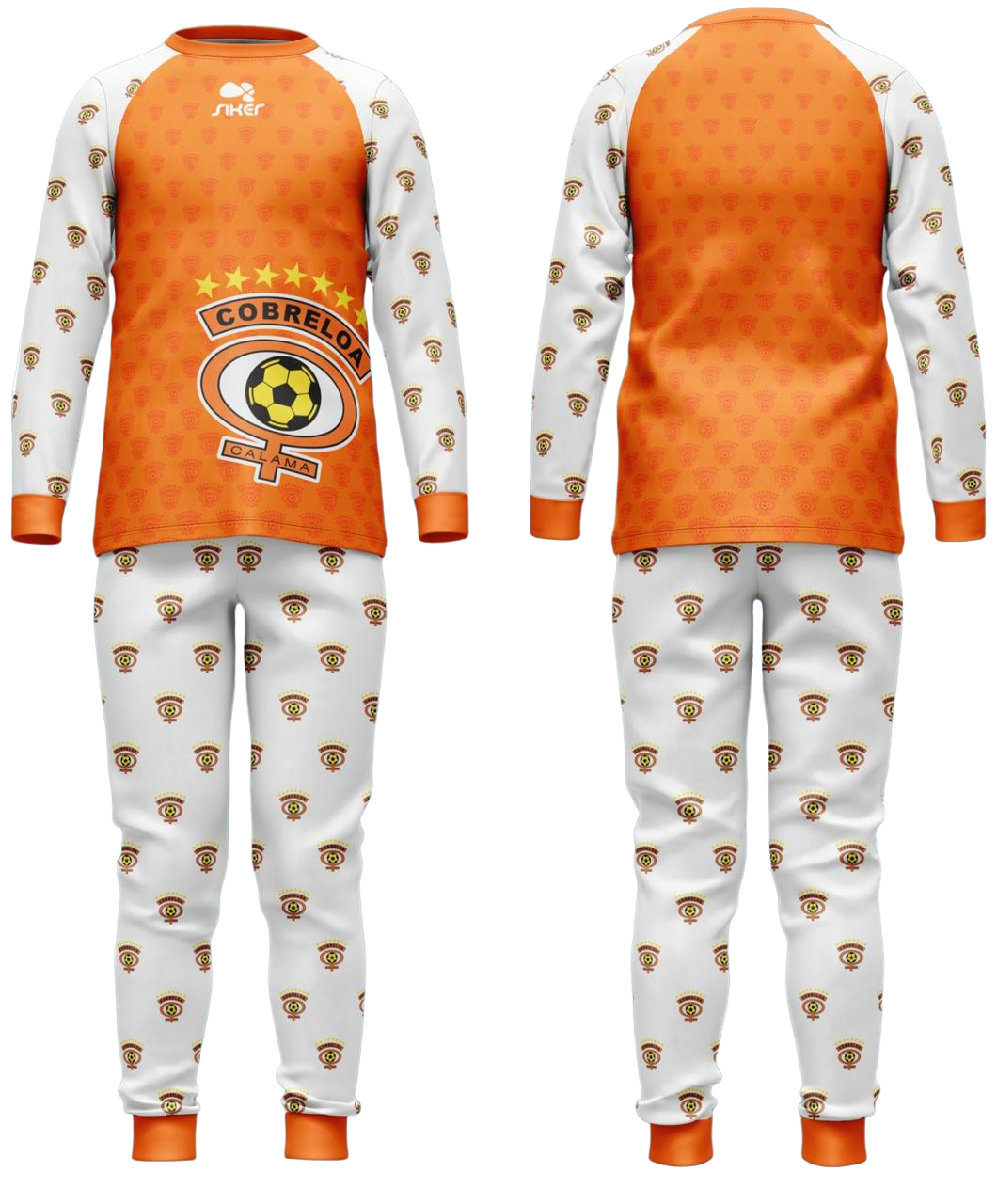 PIJAMA NIÑO BLANCO Cobreloa SADP