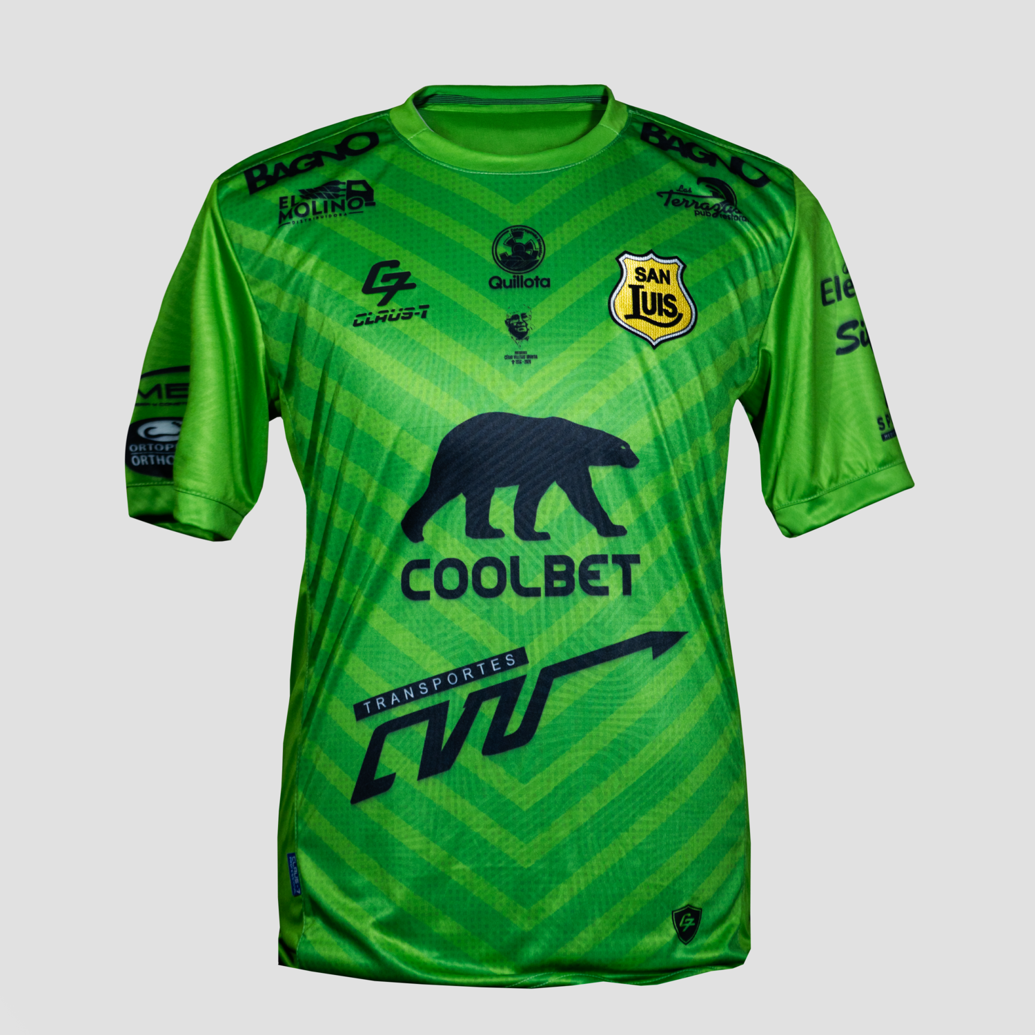 CAMISETA ARQUERO ADULTO VERDE San Luis de Quillota S.A.D.P.