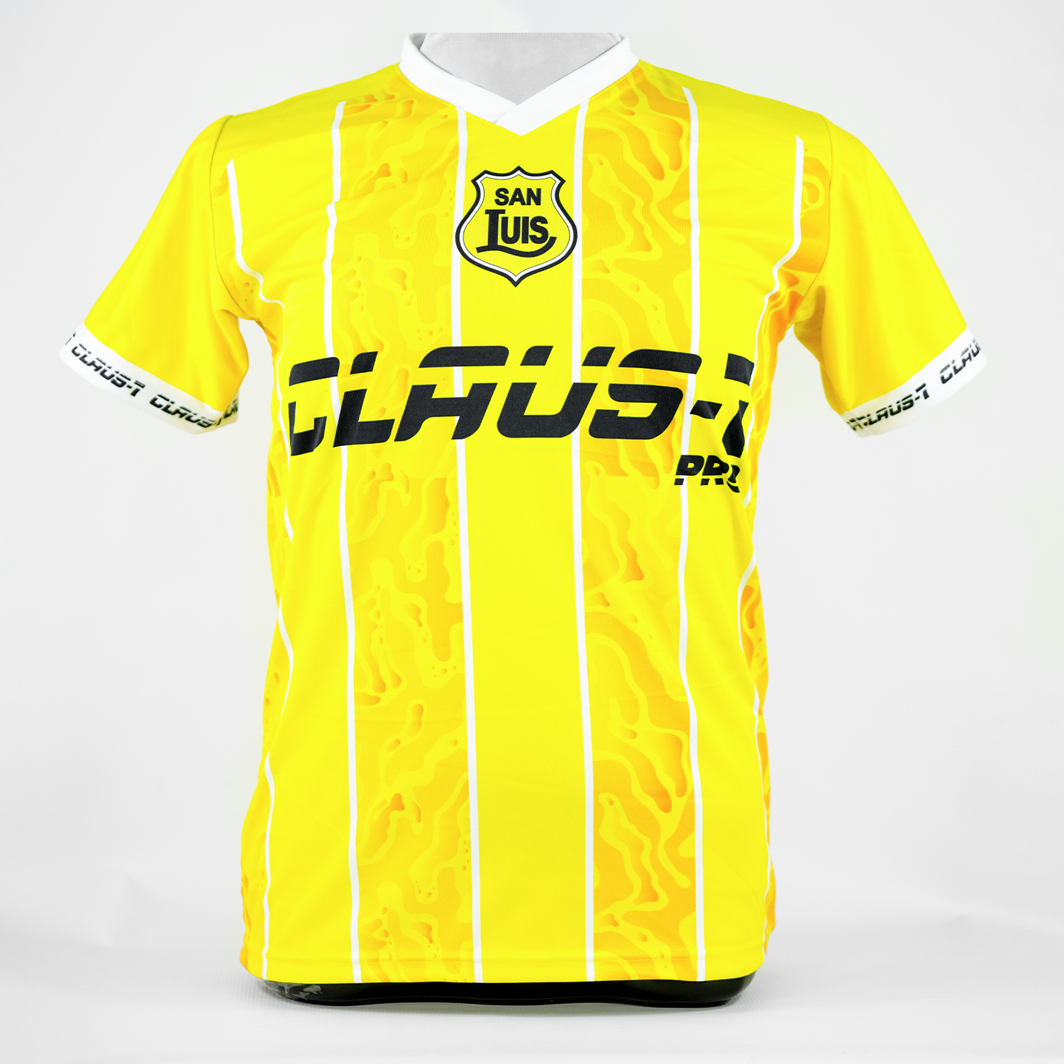Polera Entrenamiento Amarilla Cuello Blanco San Luis de Quillota S.A.D.P.