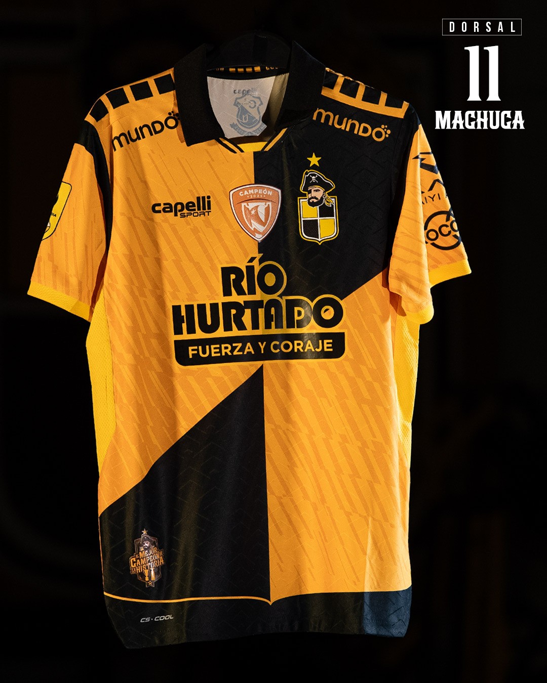 CAMISETA COQUIMBO UNIDO / RÍO HURTADO / AZÓCAR 11 Coquimbo Unido SADP