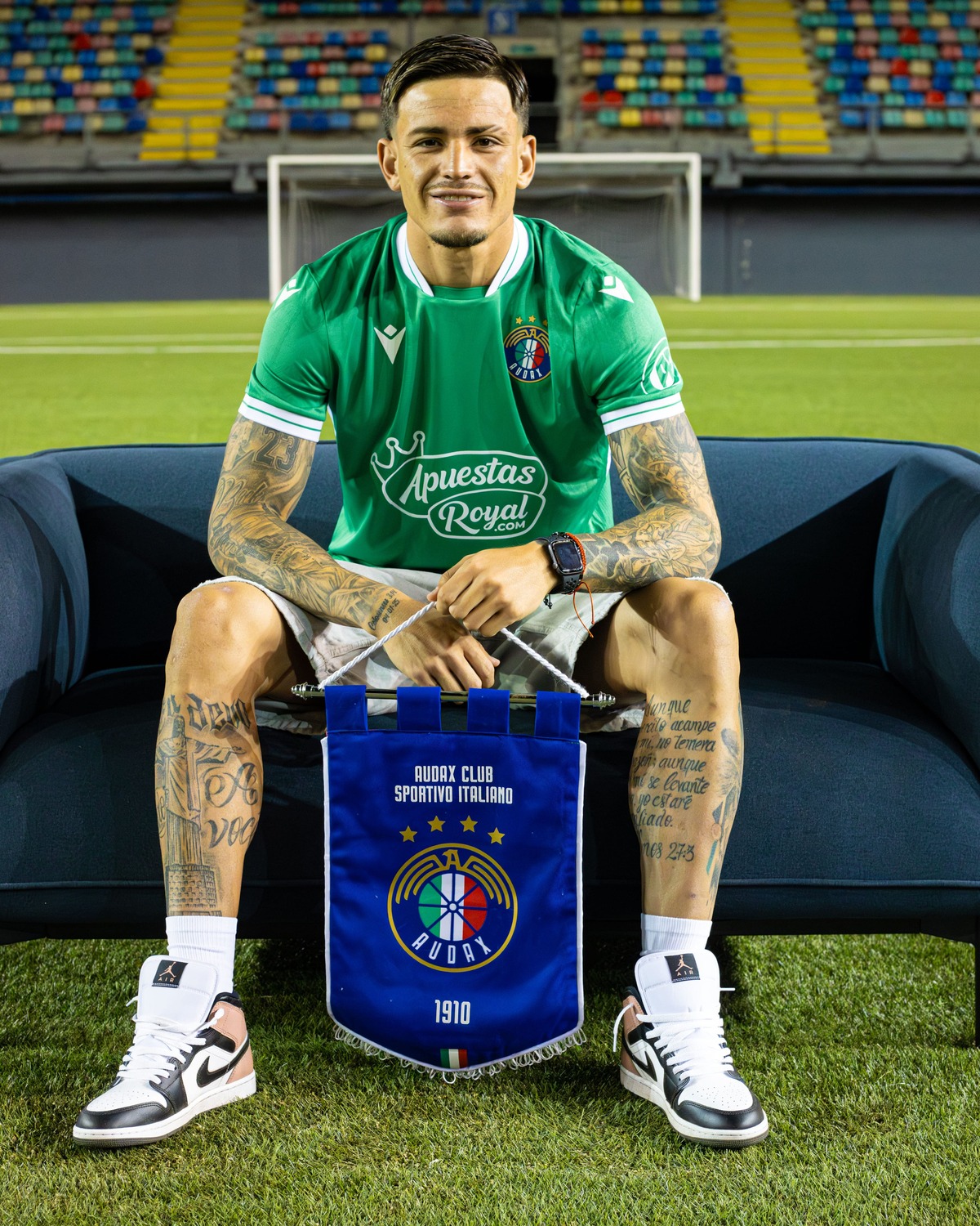 Camiseta Verde 2026 Audax Italiano La Florida SADP