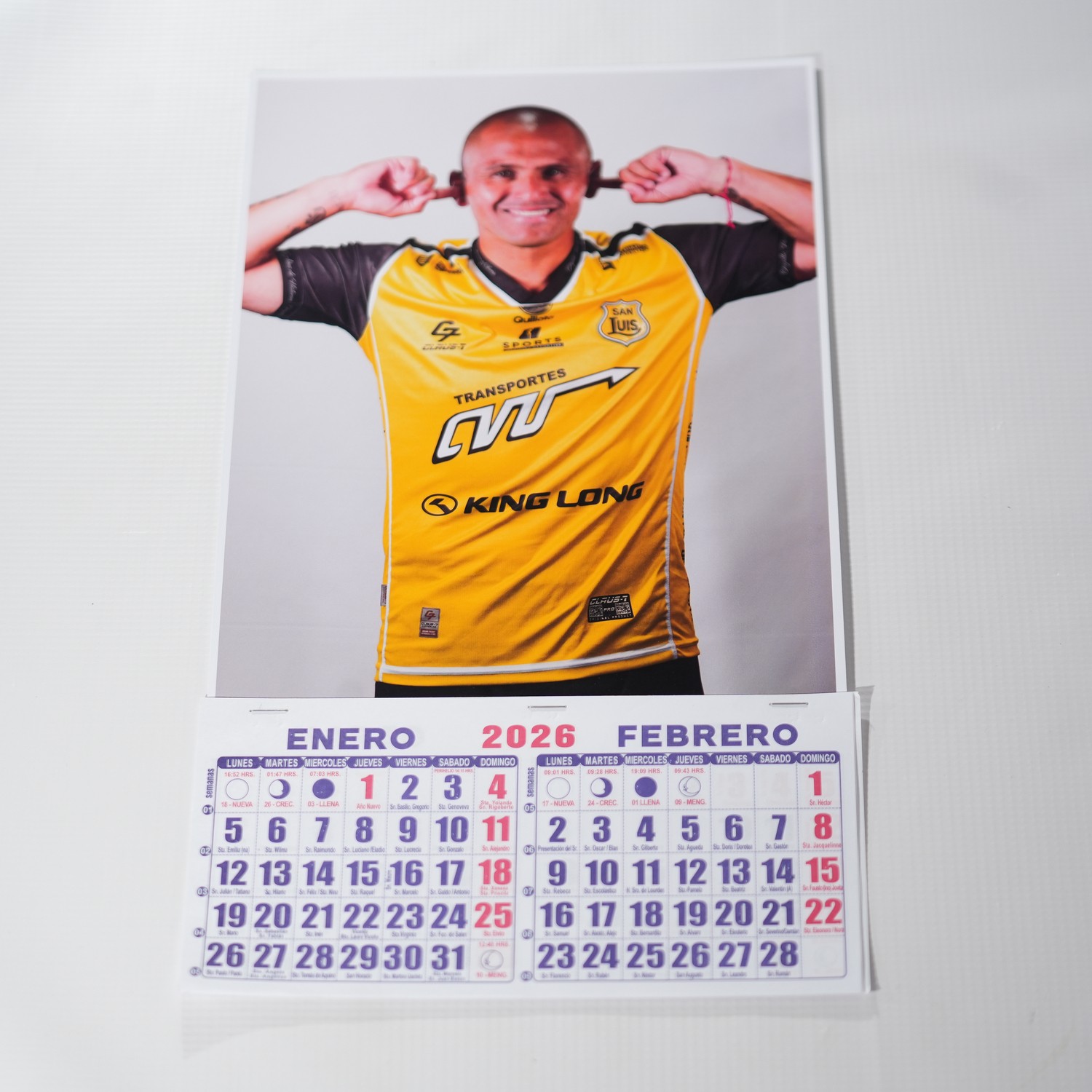 Calendario 2026 San Luis de Quillota S.A.D.P.