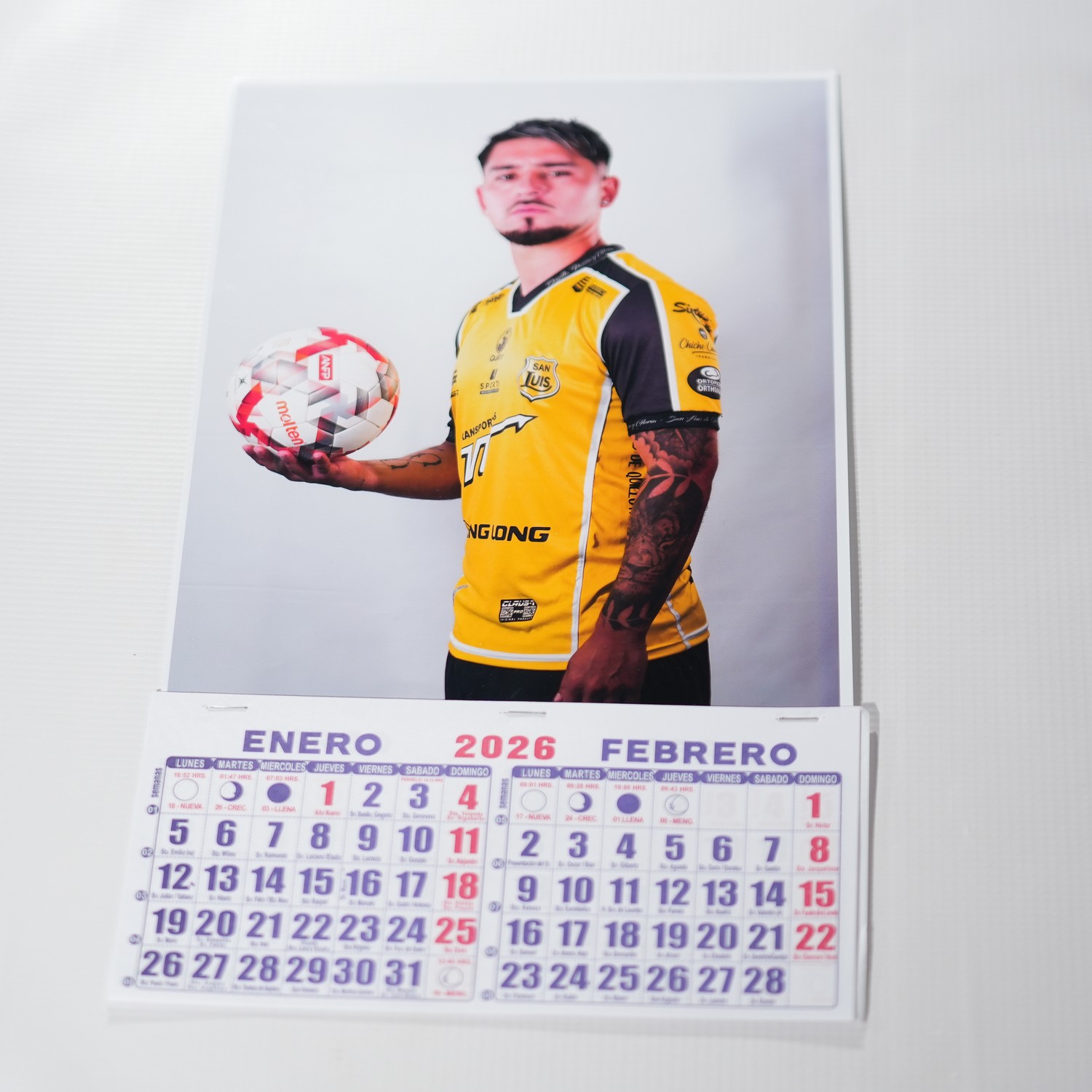 Calendario 2026 San Luis de Quillota S.A.D.P.