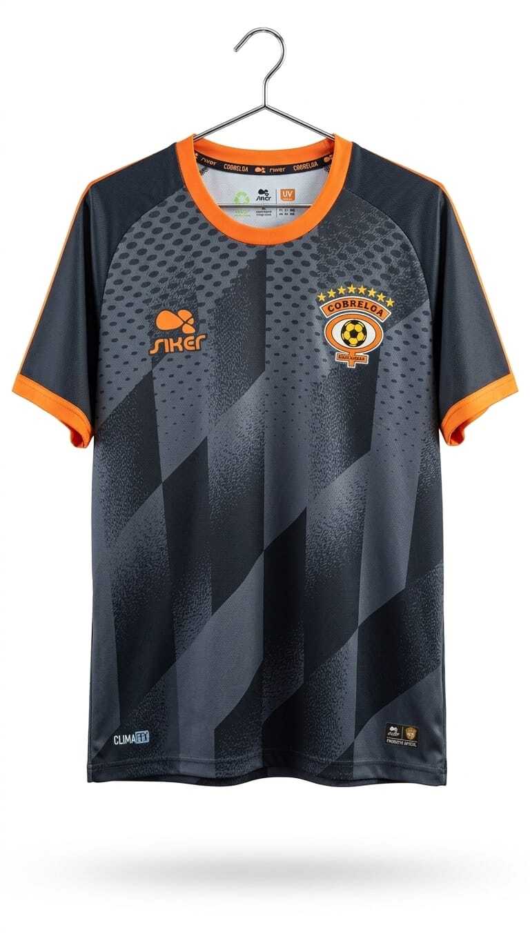 CAMISETA ENTRENAMIENTO NEGRA 2026 Cobreloa SADP