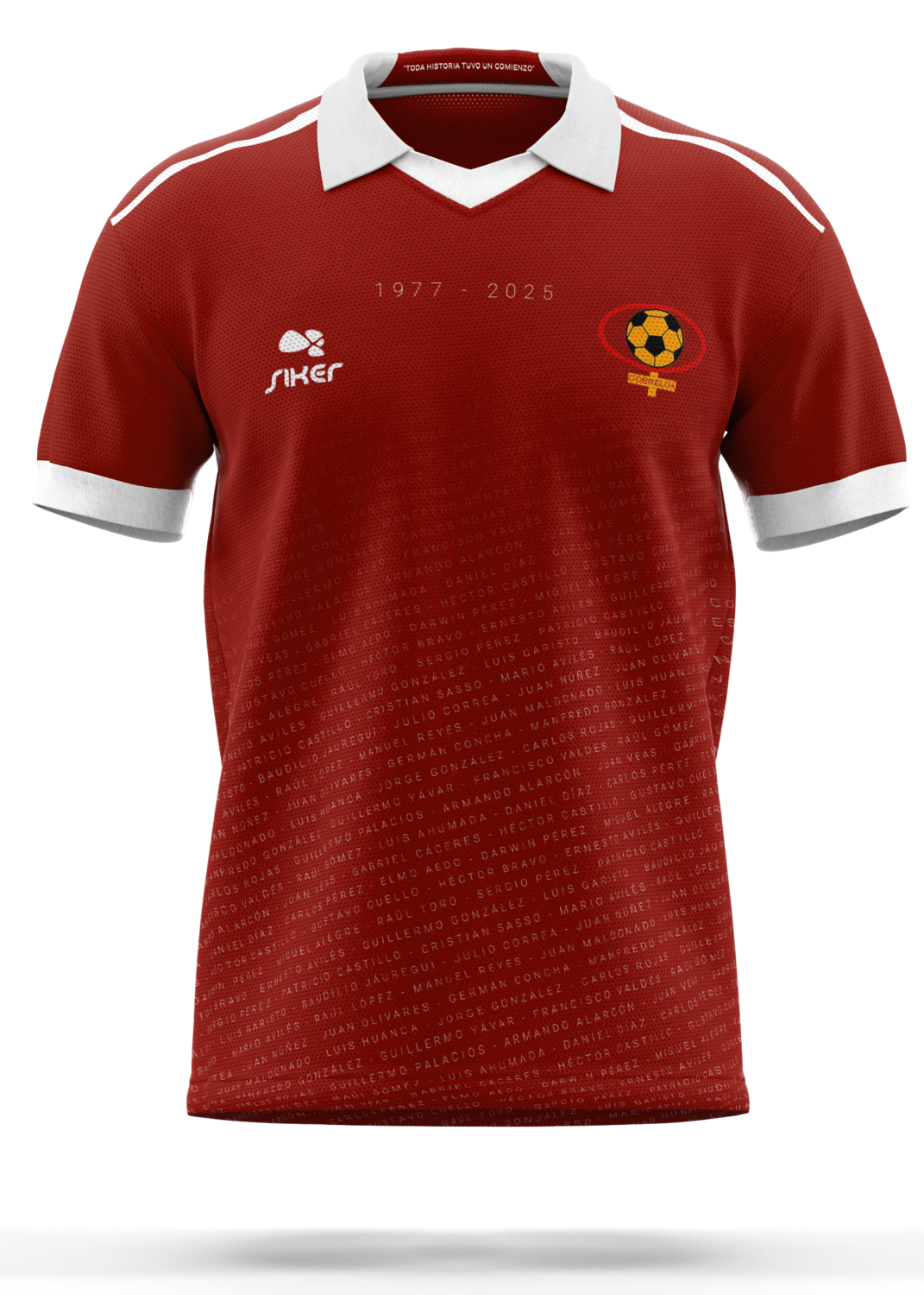 CAMISETA CONMEMORATIVA HOMBRE 2025 Cobreloa SADP