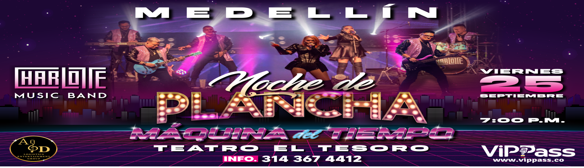 CHARLOTTE MUSIC BAND MEDELLIN 
