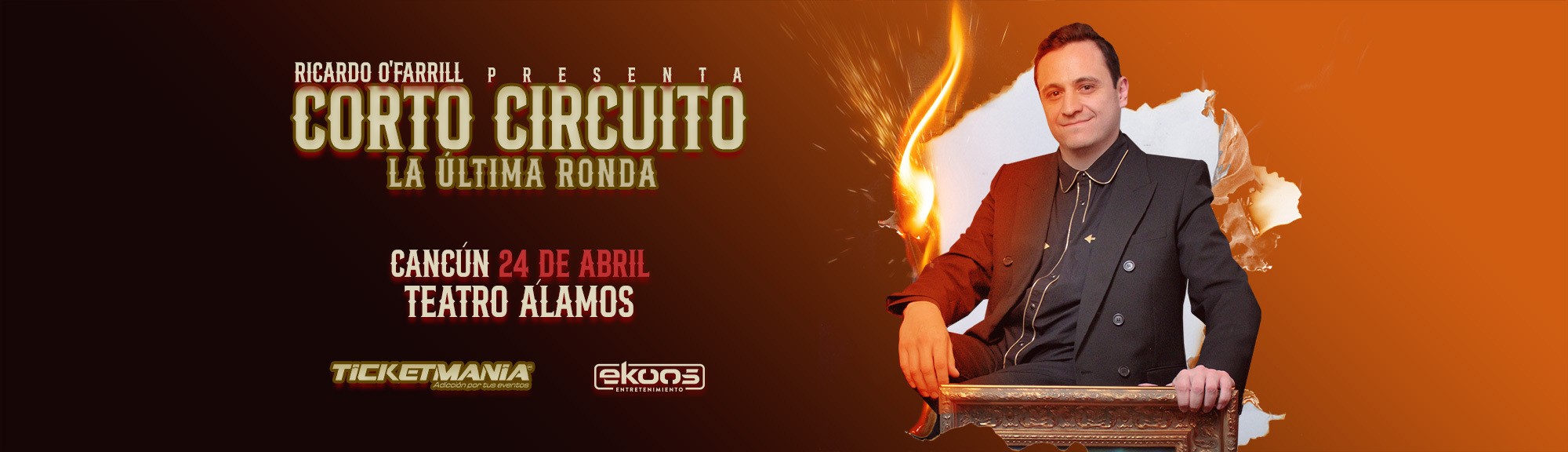 Ricardo O'Farril en Cancun