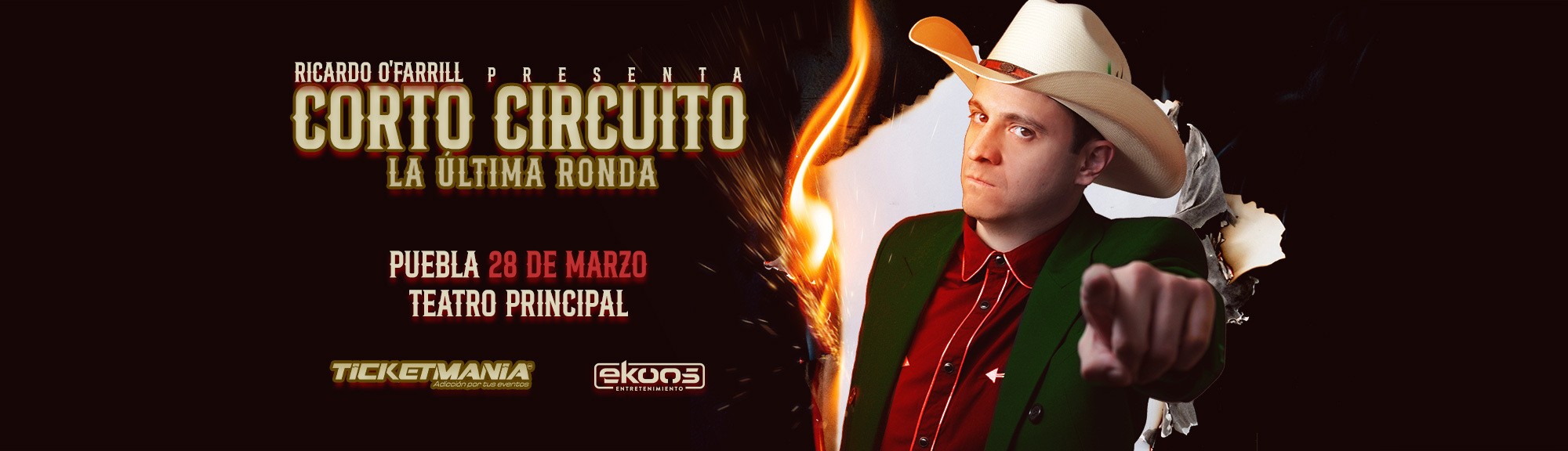Ricardo O'Farril en Puebla