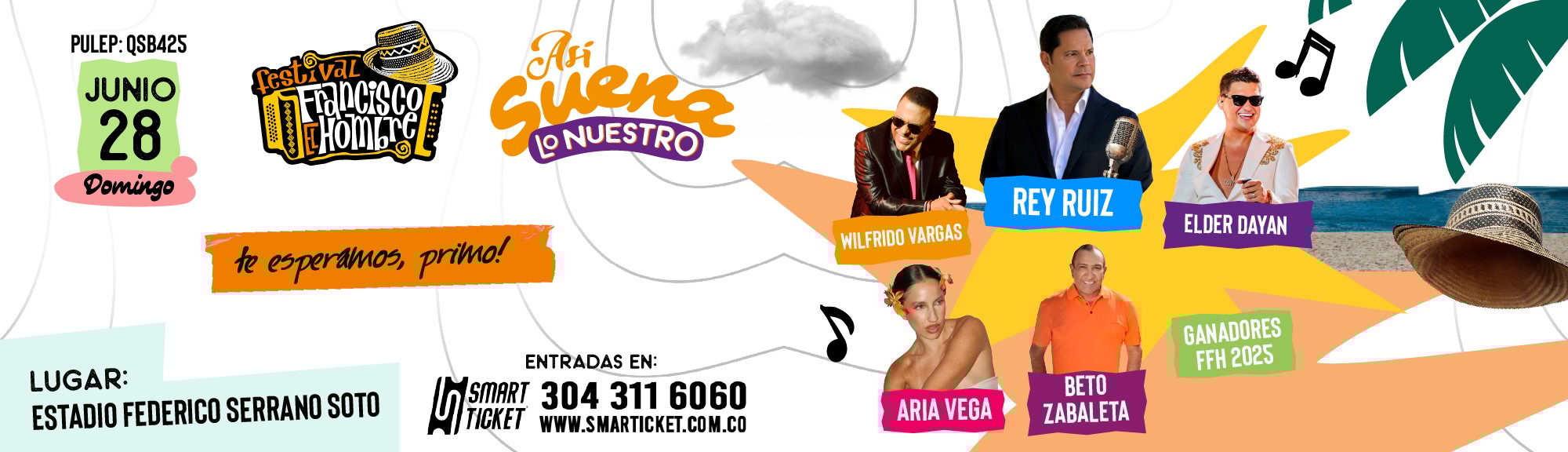 FESTIVAL FRANCISCO EL HOMBRE DIA 28