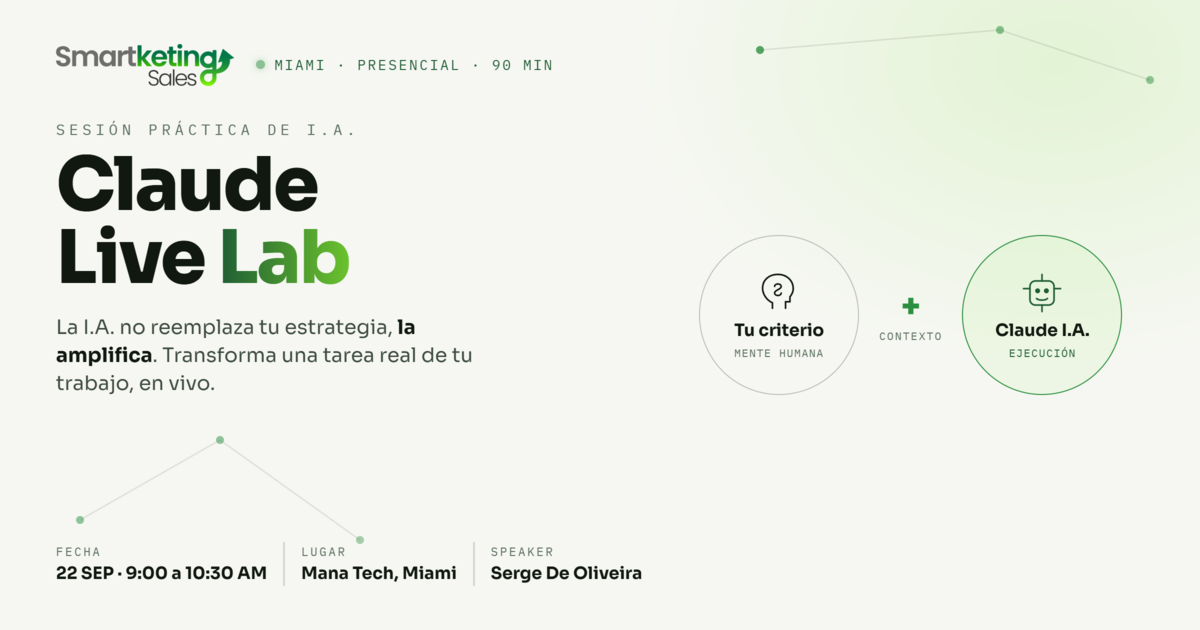 Claude LIVE LAB: Lo que Nadie te Explico