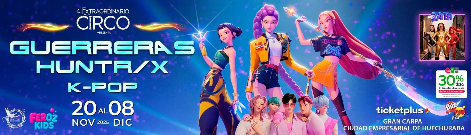 el-extraordinario-circo-las-guerreras-huntr