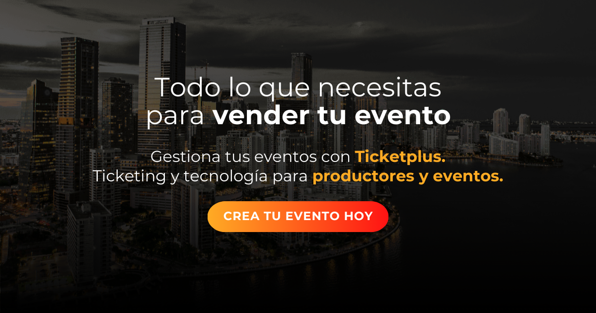 Vende tu evento