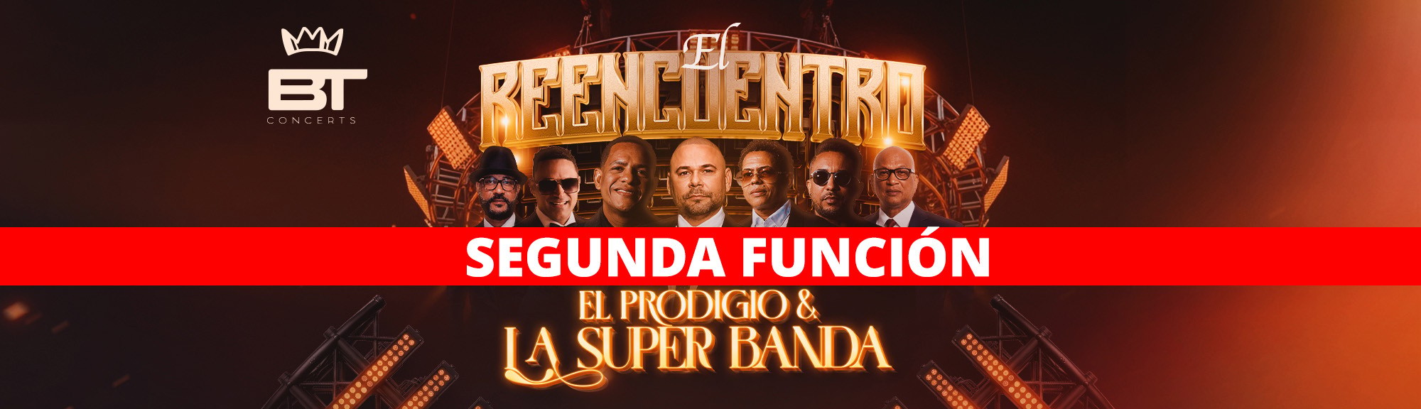 VIERNES 18 SEP. EL REENCUENTRO EL PRODIGIO & LA SUPER BANDA