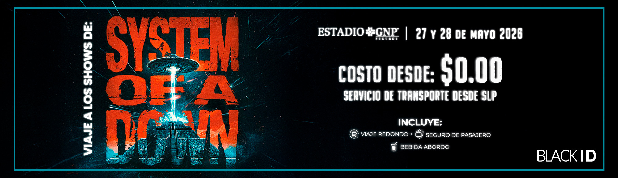 System of a down en CDMX