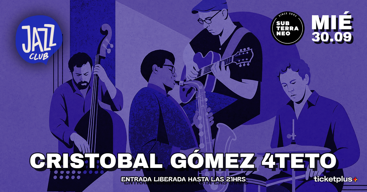 JAZZ CLUB 🎵 MIÉRCOLES 30 SEPTIEMBRE ★ Club Subterráneo