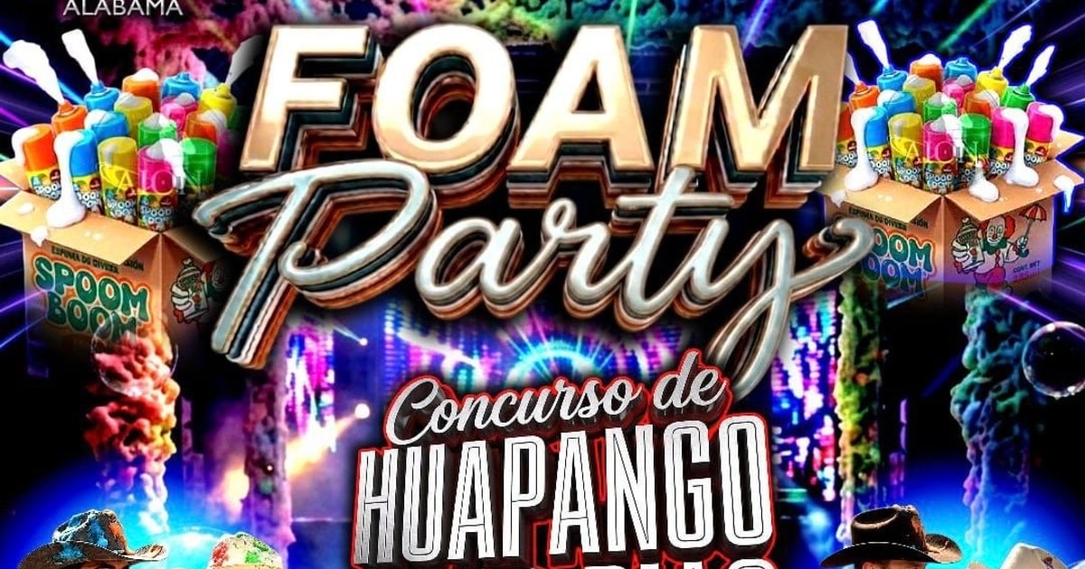 Foam Party-Concurso de Huapango