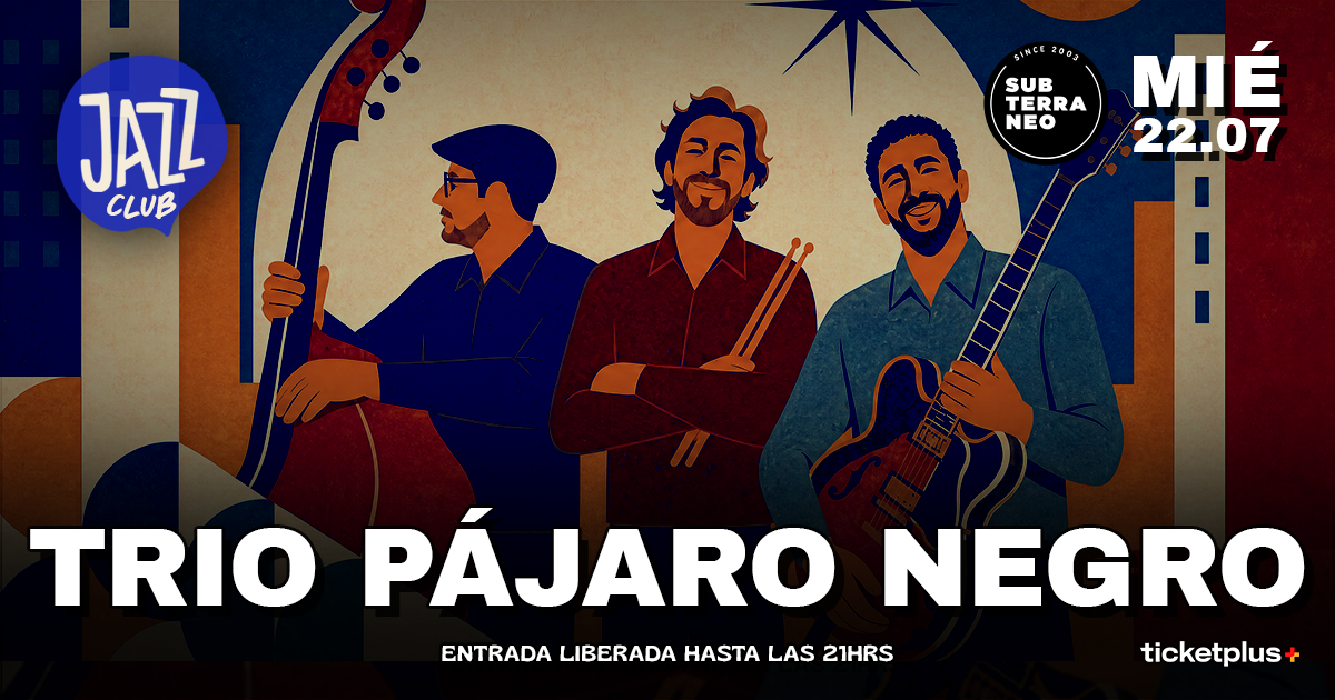 JAZZ CLUB 🎵 MIÉRCOLES 22 JULIO ★ Club Subterráneo