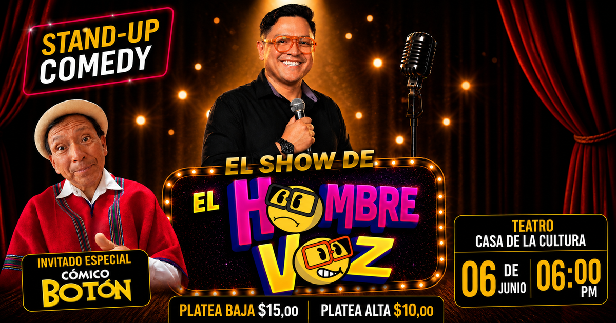 EL SHOW DE EL HOMBRE VOZ - CUENCA