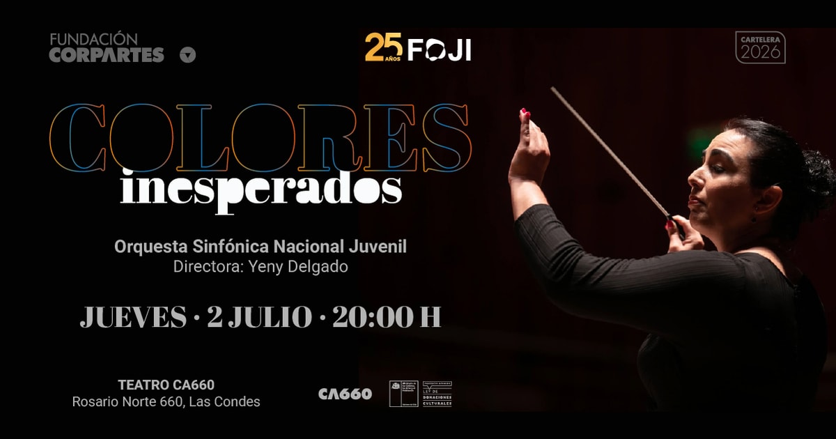Concierto “Colores inesperados” | Teatro CA660 