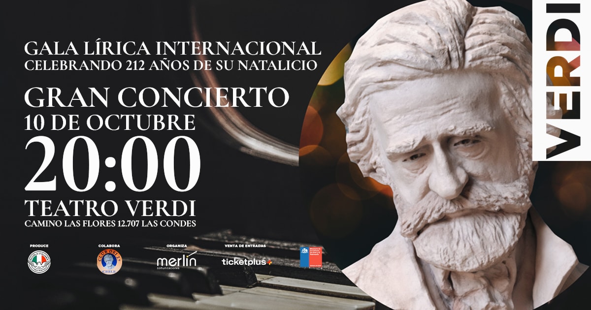 Gala Lirica Internacional (Celebrando 212 Años de su Natalicio)