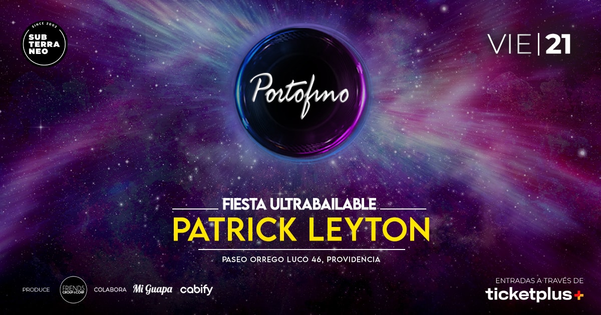 PORTOFINO Full ultrabailable ★ VIERNES 21 NOVIEMBRE ★ Club Subterráneo (+23)