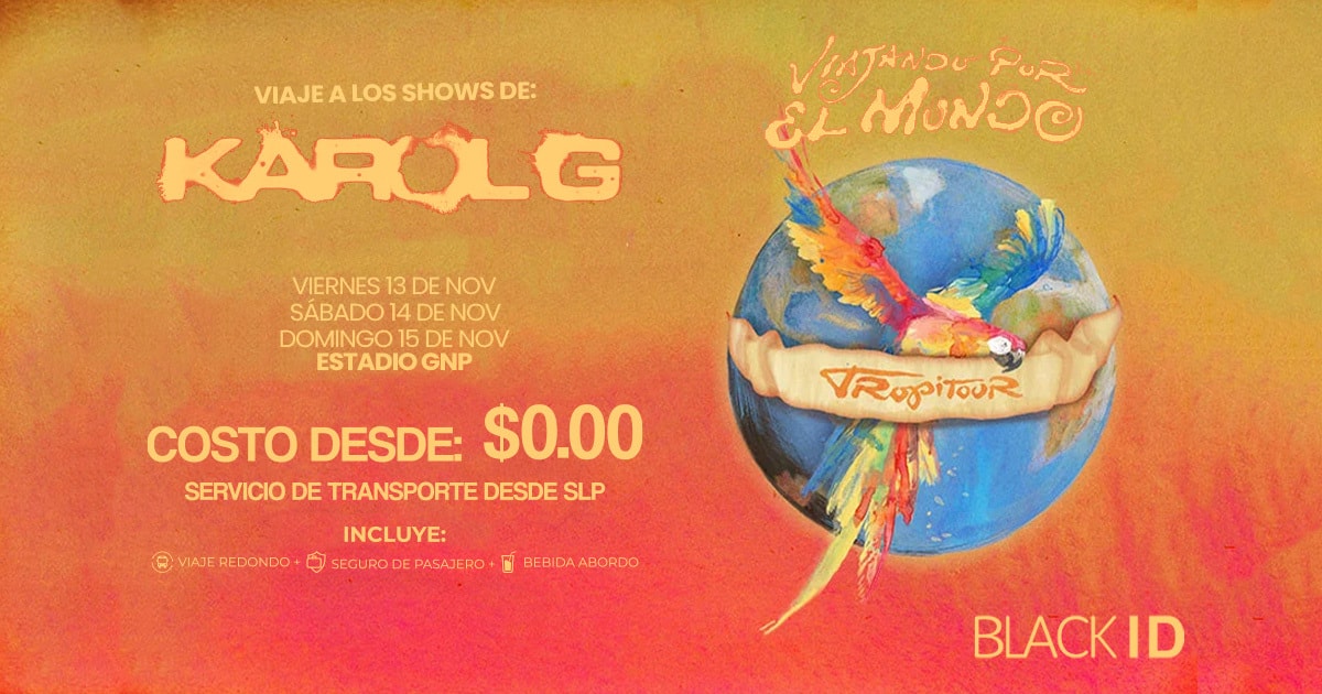 Viaje al show de Karol G en CDMX