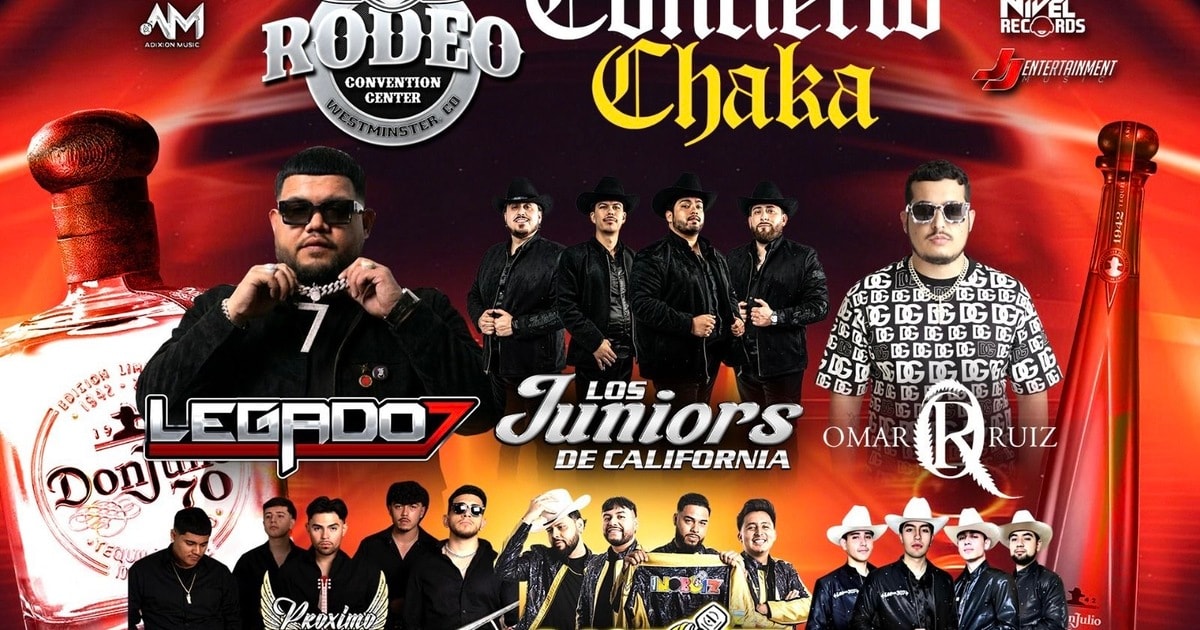 Legado 7-Los Juniors de California-Omar Ruiz-Proximo Nivel-Inoboiz-Los Del 307-Concierto Chaka-Rodeo Convention