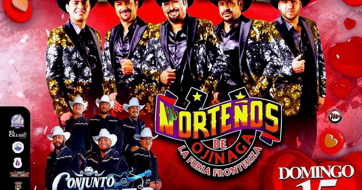 Nortenos de Ojinaga-Conjunto Rodeo-Baile del Amor y La Amistad-Whiskey Dicks
