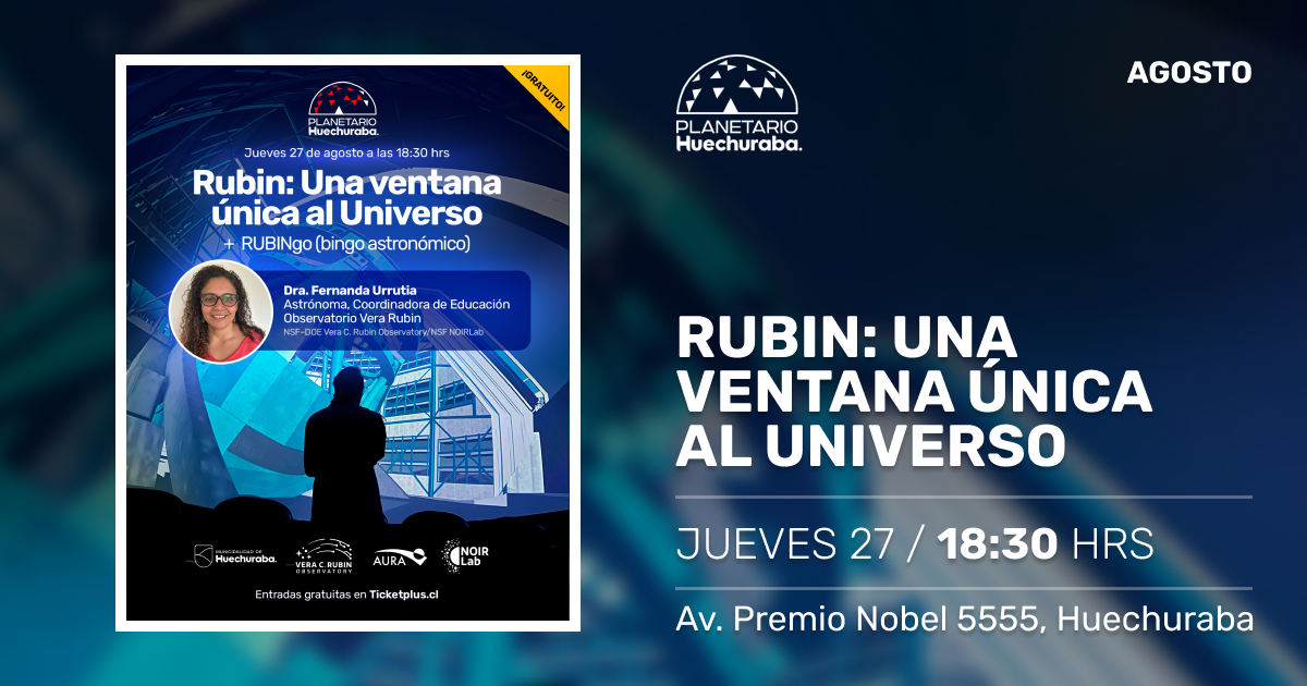 RUBIN: UNA VENTANA ÚNICA AL UNIVERSO