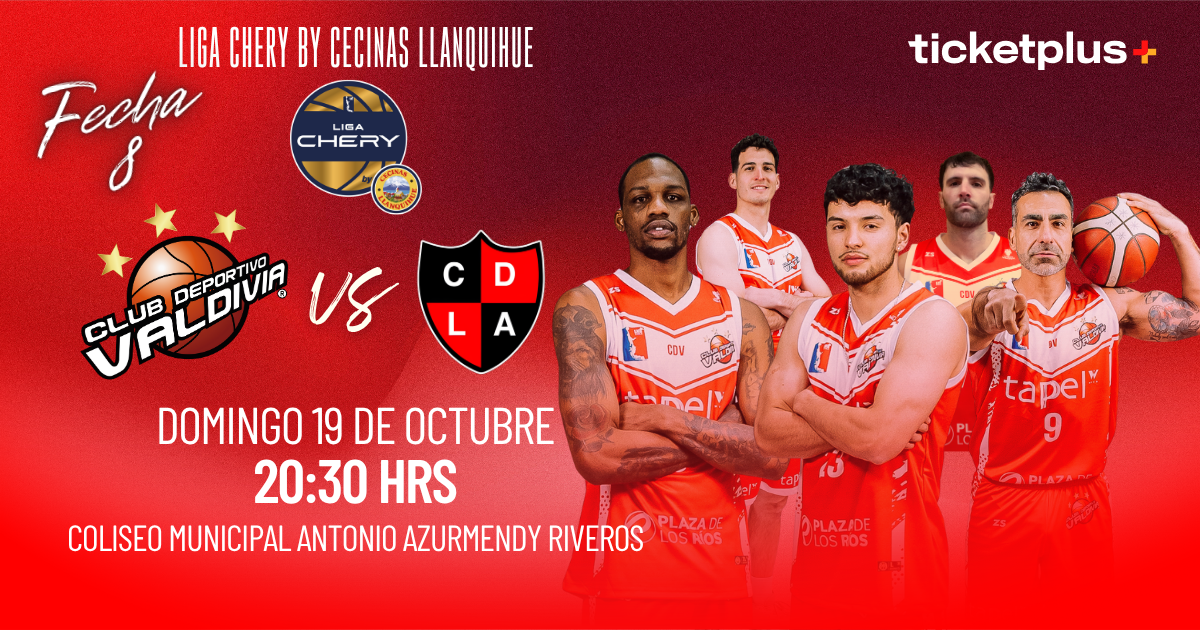 ⁠CD Valdivia vs CD Las Animas / LNB Liga CHERY by Cecinas Llanquihue 2025