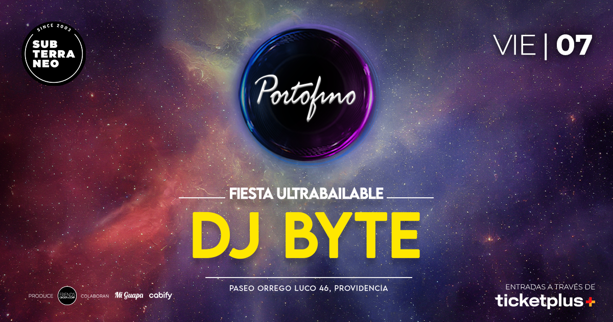 PORTOFINO Full ultrabailable ★ VIERNES 07 AGOSTO ★ Club Subterráneo (+23)