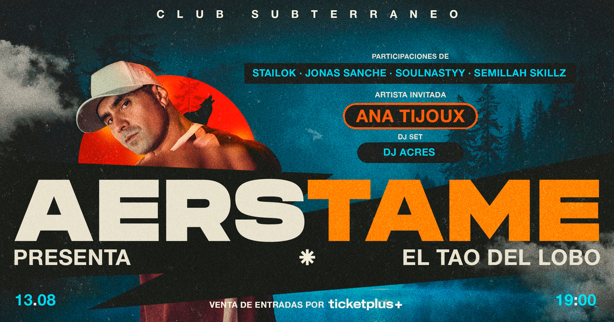 AERSTAME ★ JUEVES 13 AGOSTO ★ Club Subterráneo