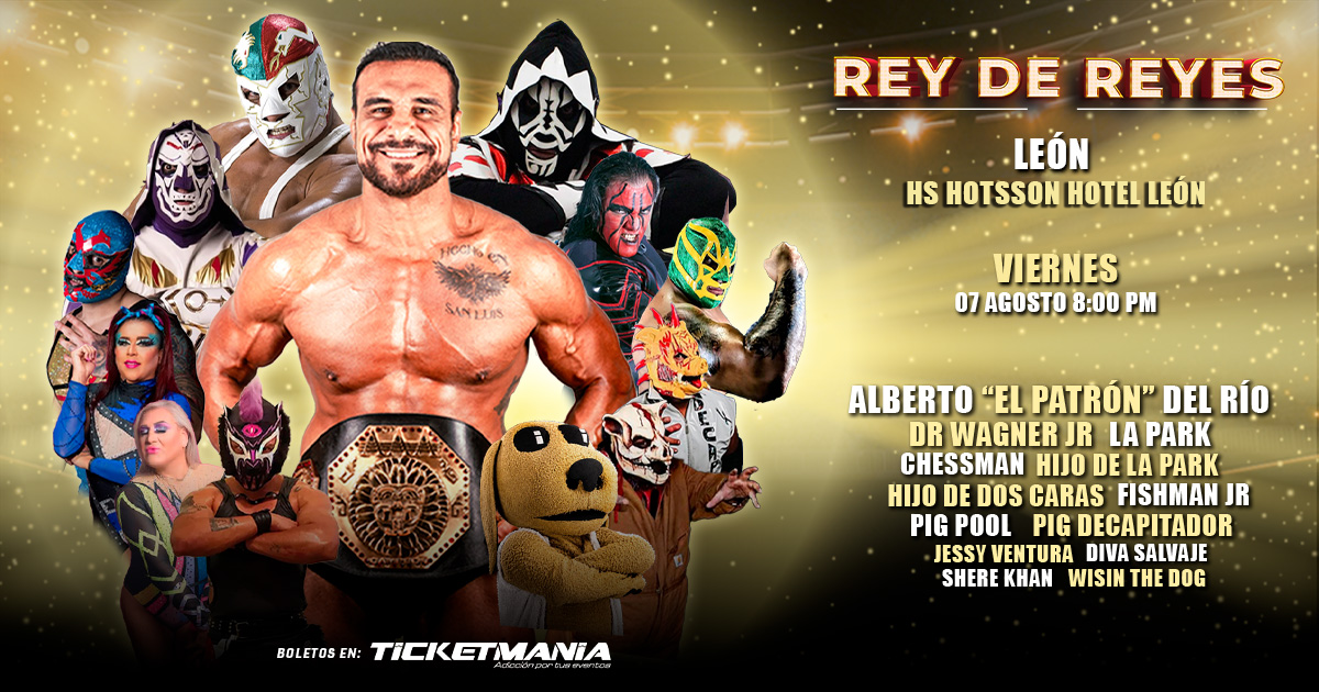 Lucha libre Rey de Reyes en León