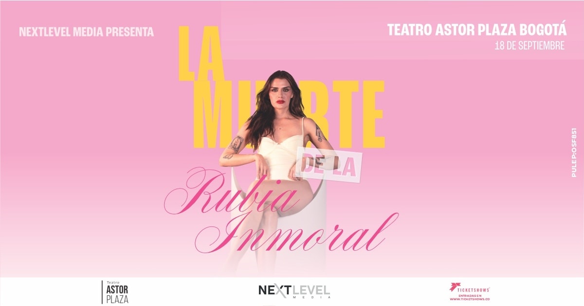 LA MUERTE DE LA RUBIA INMORAL