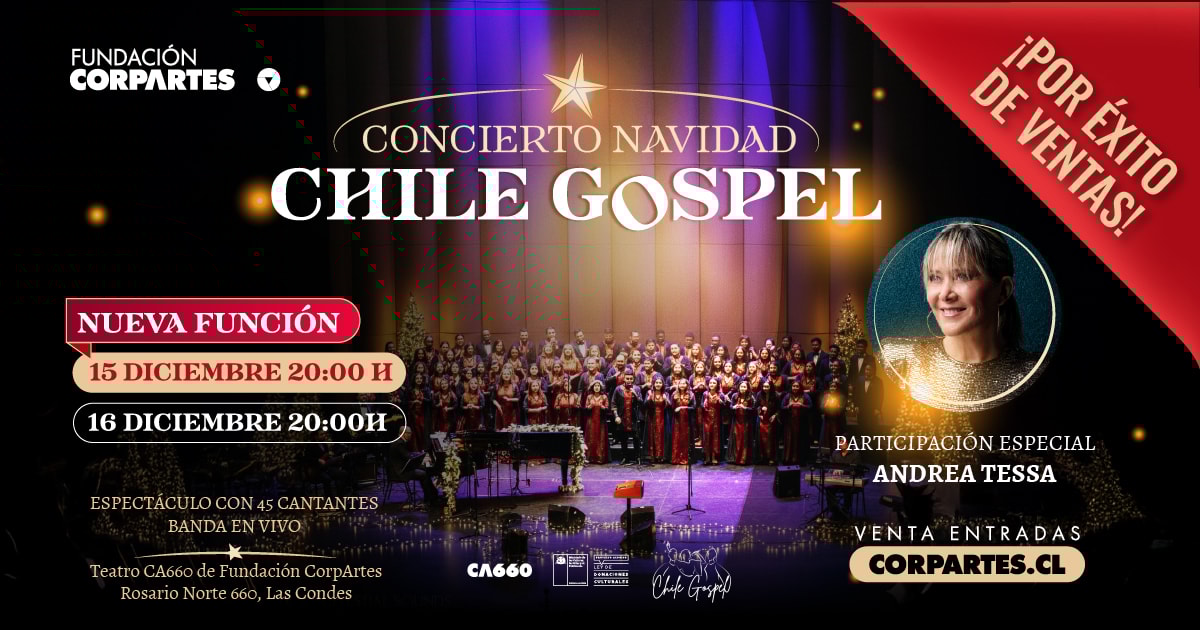  Concierto Navidad Chile Gospel | Teatro CA660 Santiago 