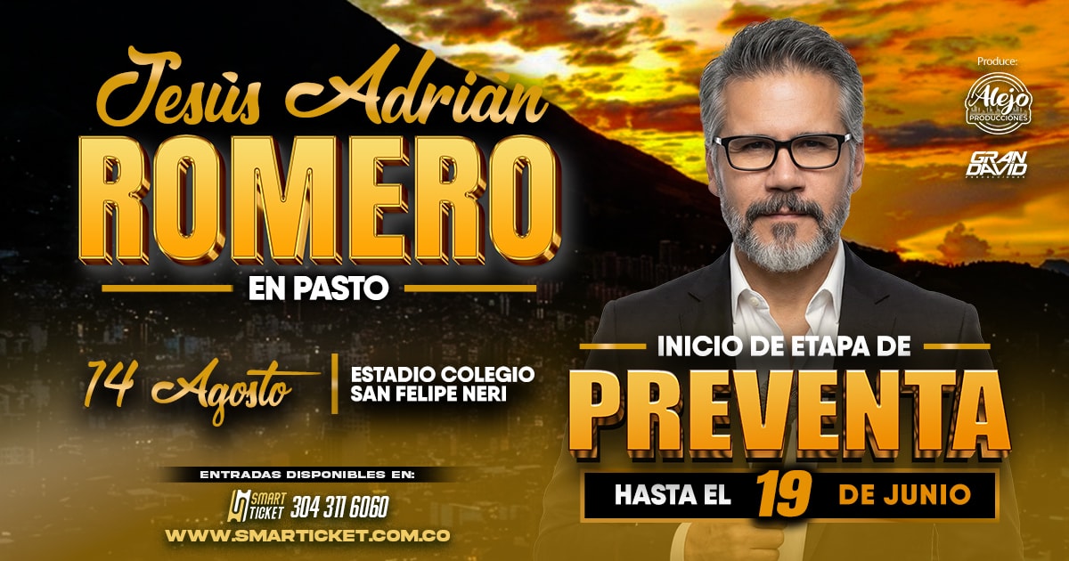 JESUS ADRIAN ROMERO EN PASTO
