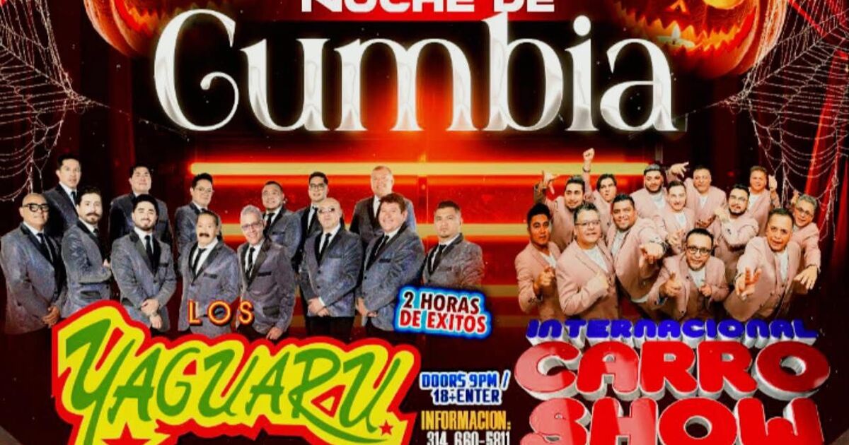 Noche de Cumbia-Los Yaguaru-Internacional Carro Show