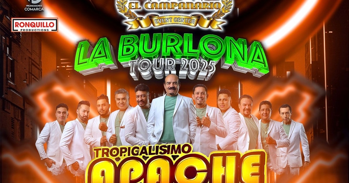 Tropicalisimo Apache-La Desendencia de Rio Grande-La Burlona Tour-El Campanario